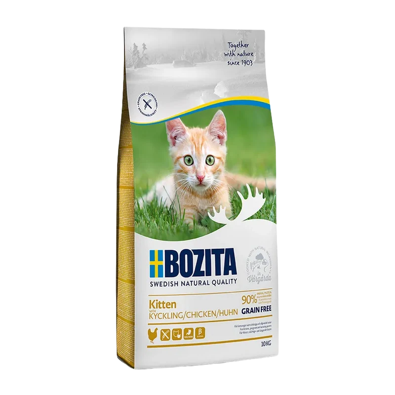 Bozita Kitten Grain Free Chicken - 10 KG