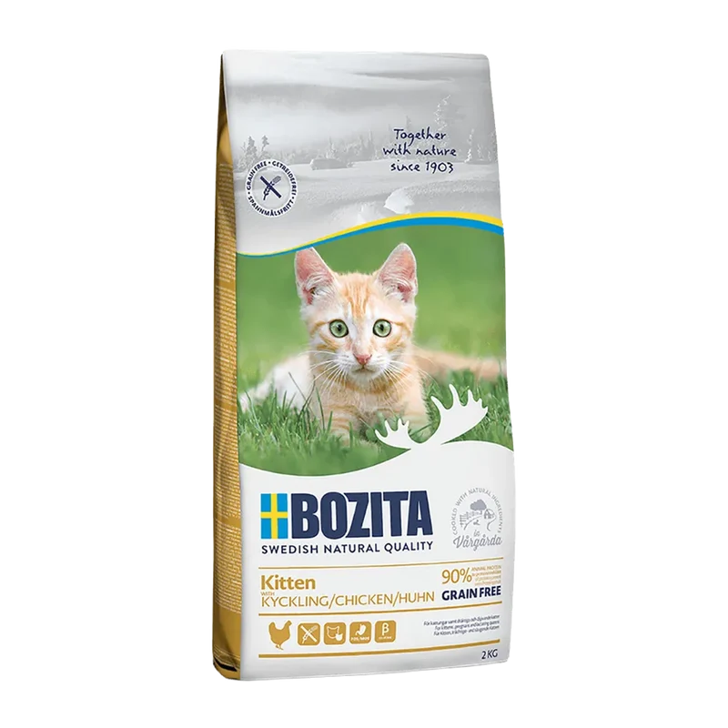 Bozita Kitten Grain Free Chicken - 2 KG