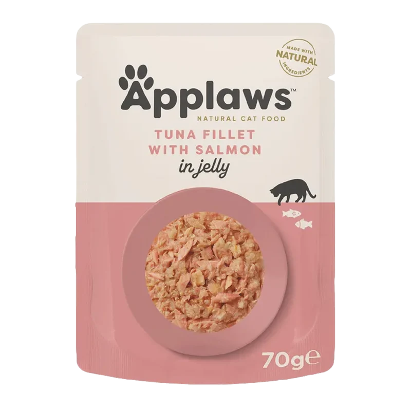 Applaws Katt Påse Tuna+salmon Gelé - 70 G