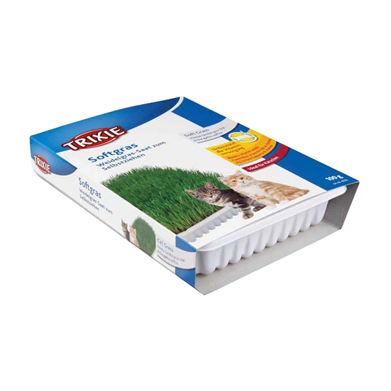 Kattgräs Mjukt Vitaminberikad med Odlingslåda Ca - 100 G