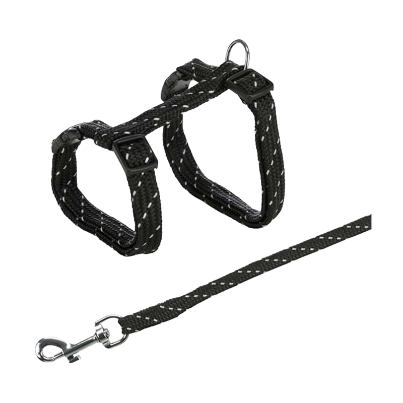 Kattsele+koppel 27 - 45 CM
