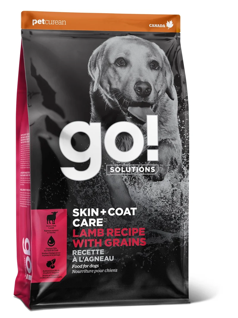 Petcurean Go! Peau + Poils Pour Chien Agneau 3.5 Lbs