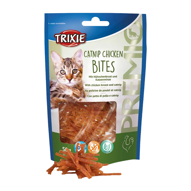 Premio Catnip Chicken Bites - 50 G