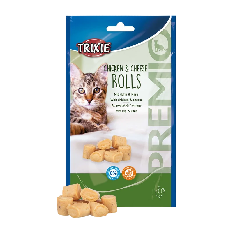 Premio Chicken & Cheese Roll - 50 G