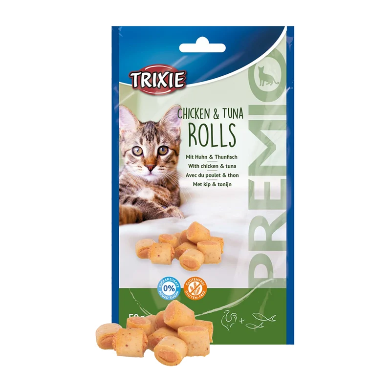 Premio Chicken & Tuna Roll - 50 G
