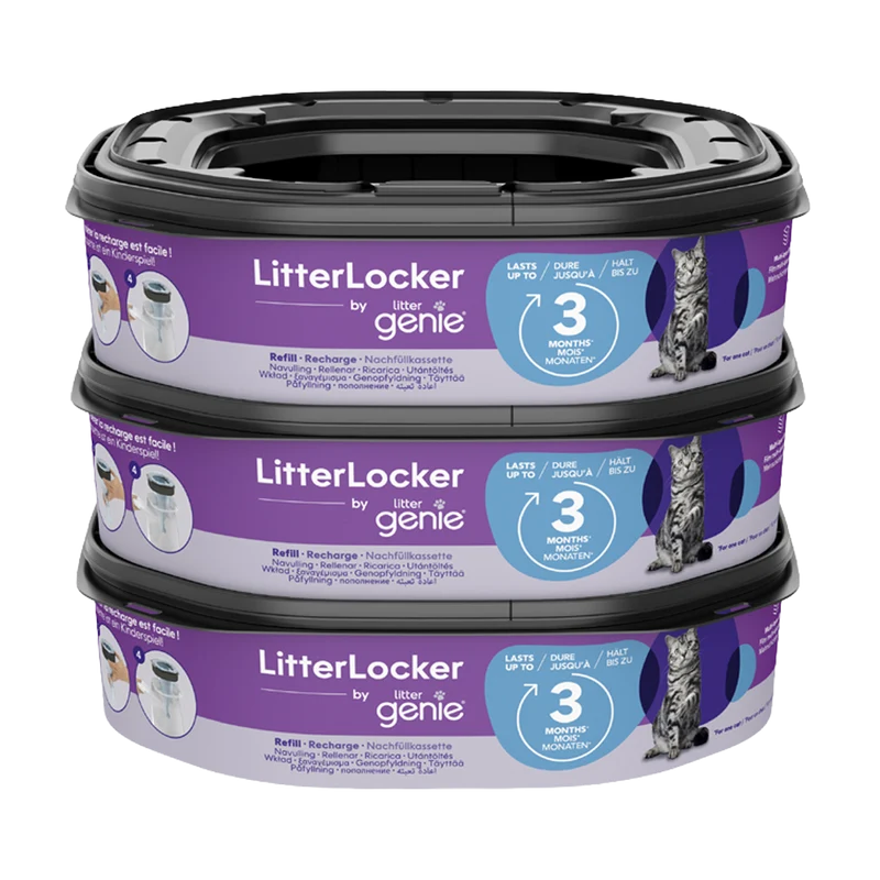 Refill 3 - Pack Litterlocker By Littergenie