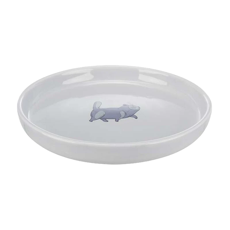 Skål Fat Cat Låg/Bred Keramik - 0.6 L