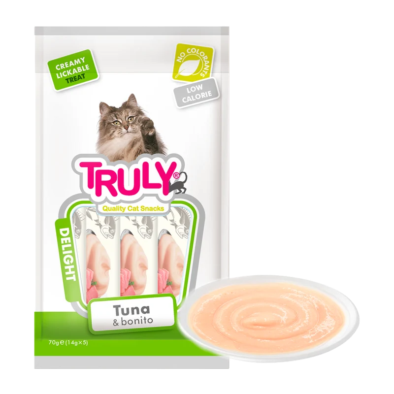 Truly Cat Creamy Lickable Tuna & Bonito - 70 G