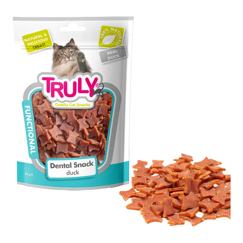Truly Cat Duck Snacks Dental - 50 G