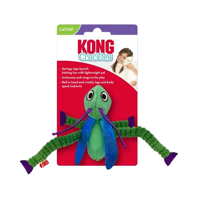 Kong Crackles Grasshopper - 15x15x5 CM
