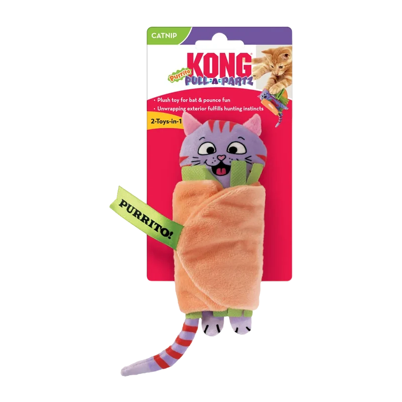Kong Pull - A - Partz Purrito - 2,5x6x14 CM