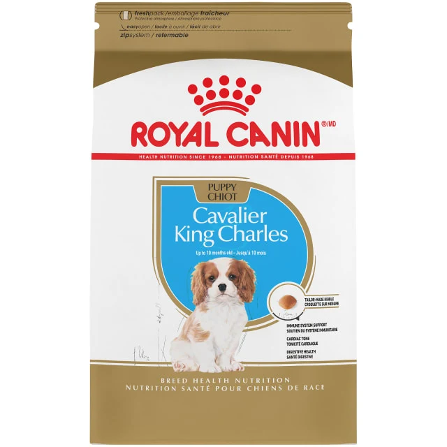 CAVALIER KING CHARLES CHIOT - nourriture sèche pour chiots, 1.37 kg, (3 lb)