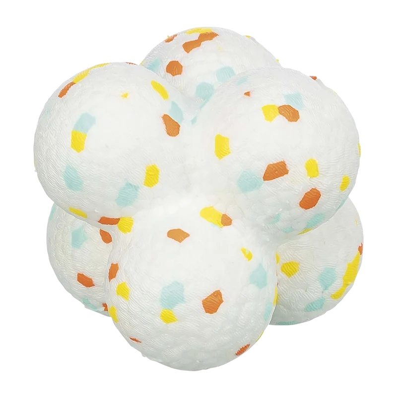 Light & Strong, knoppboll, EPS, Ø 8 cm, vit/flerfärgad