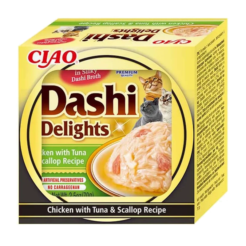 Dashi Delights Tuna/Scallop - 70 G