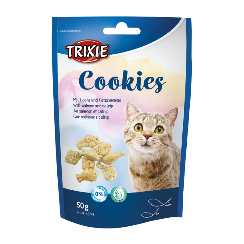 Cookies med Lax och Catnip - 50 G