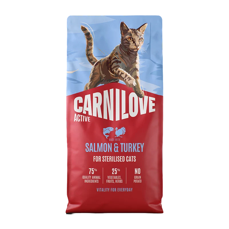 CL Active Cat Salmon & Turkey for Sterilised Adult All Breeds - 2 kg