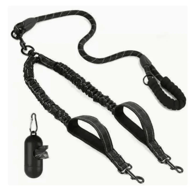 Dubbelkoppel hund med reflex och extra kontroll
