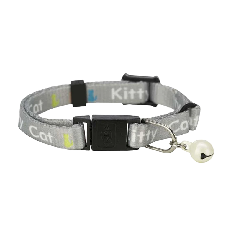 Junior Halsband Kitty Cat Snabblås Bjällra Resår Nylon