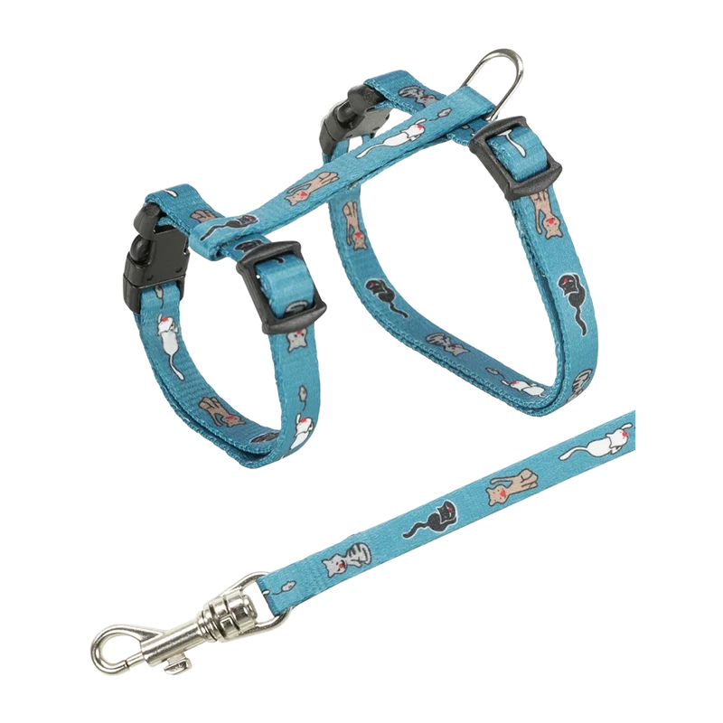 Junior Kattsele+koppel 21 - 33 CM