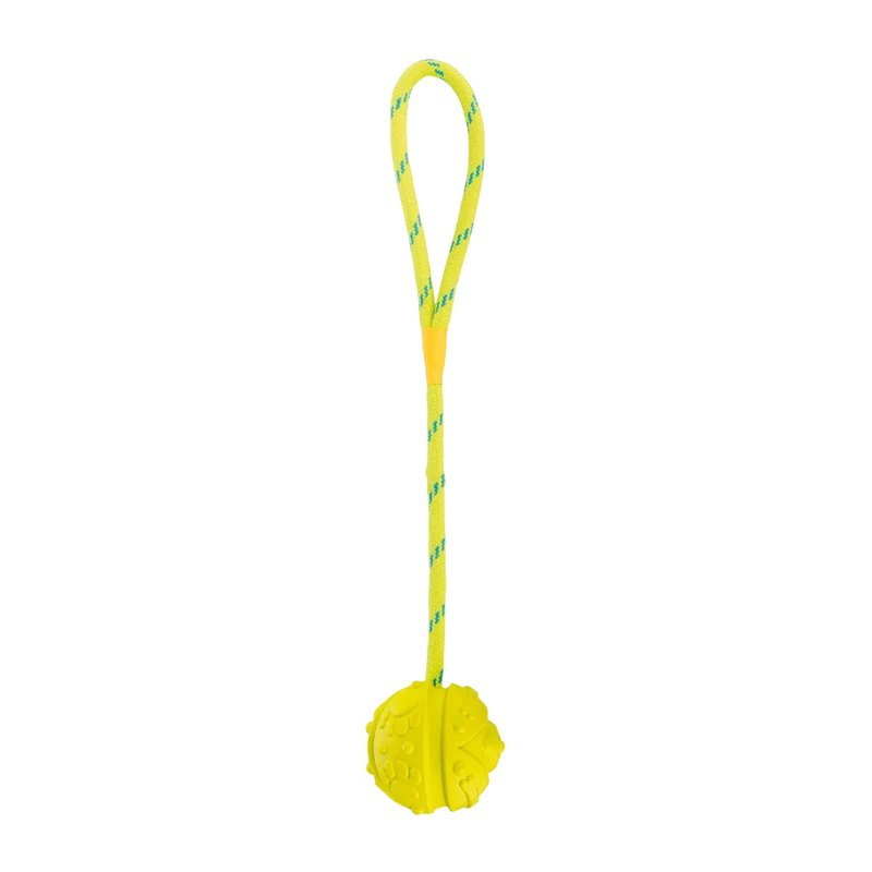 Boll på rep flytande Gul - 7/35 cm
