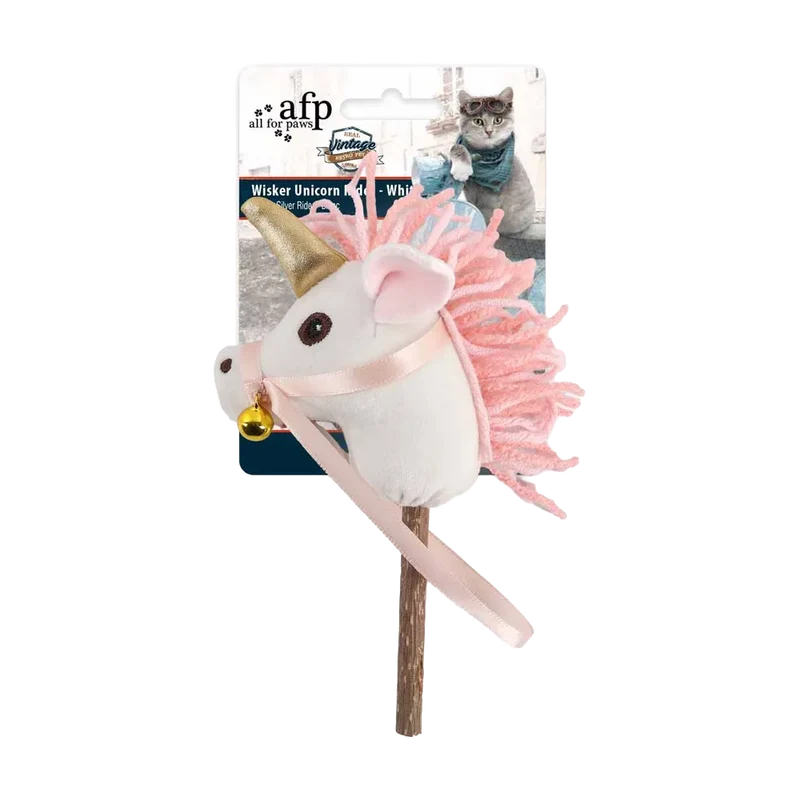 Kattleksak Hobby Horse Silver Rider White