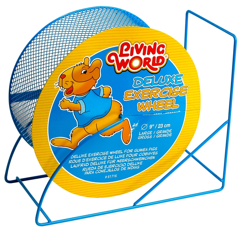 Roue d’exercice de luxe Living World XL (9pouces)