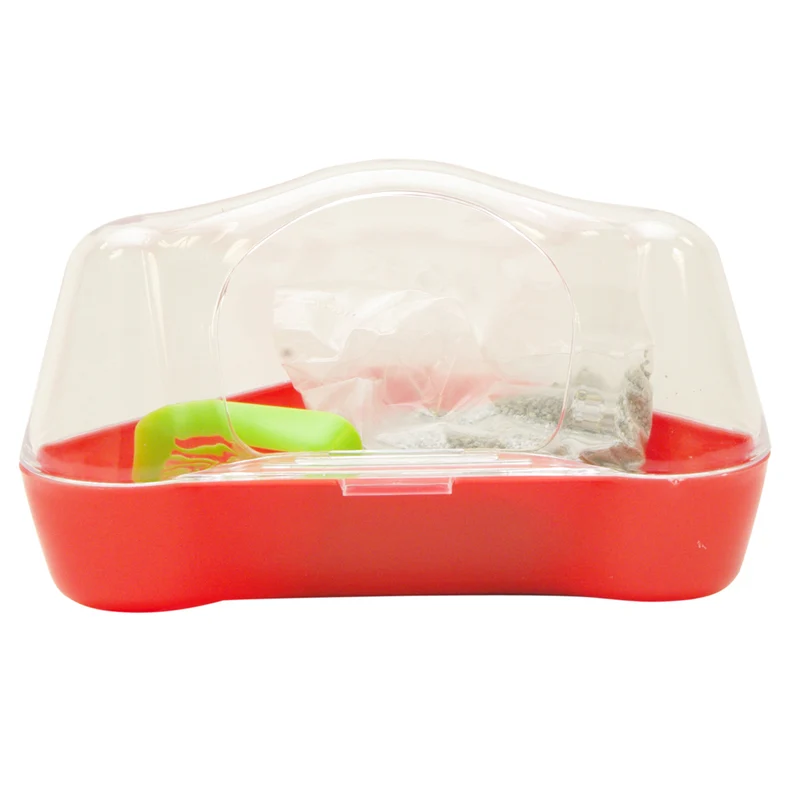 LW toilettes pour hamster, M, rouge