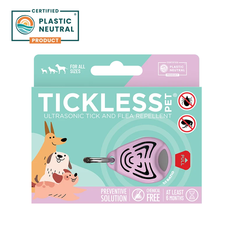 Tickless Pet Fästingskydd Rosa