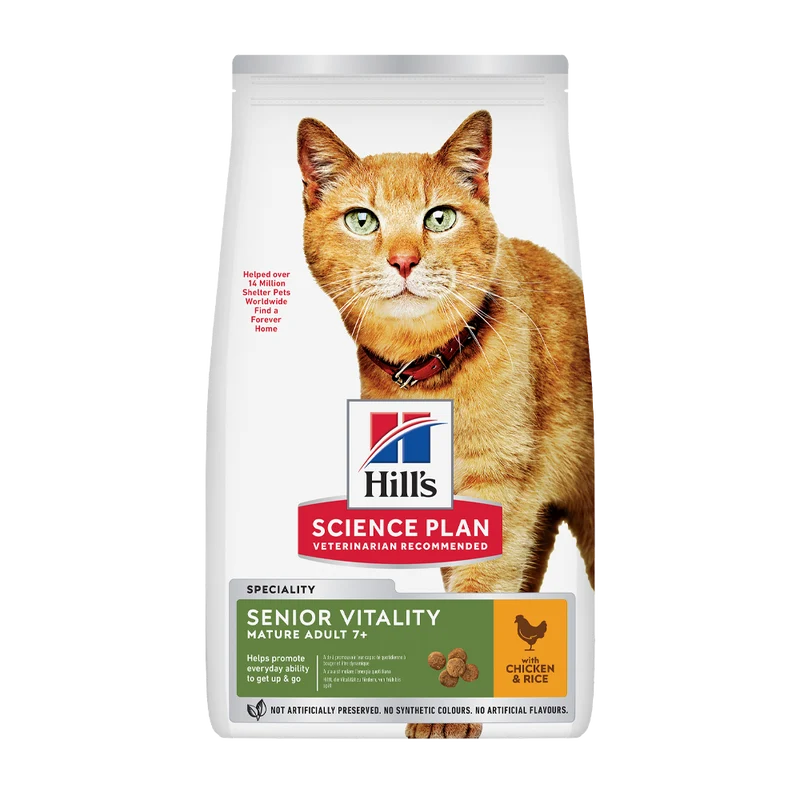 SP Feline Senior Vitality Chicken with Rice