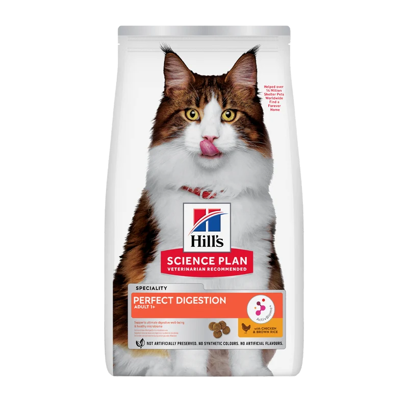Hill's Science Plan Perfect Digestion Adult med Kyckling & Brunt Ris