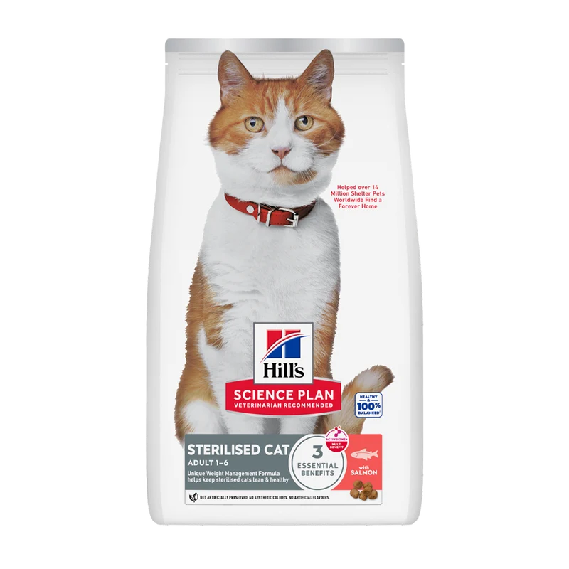 Science Plan Feline Adult Sterilised Salmon - 7 KG
