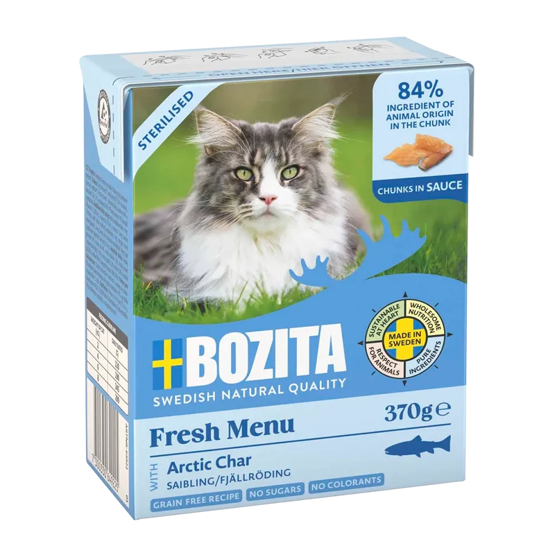 Bozita Cat Sterilised Artic Char In Sauce - 370g