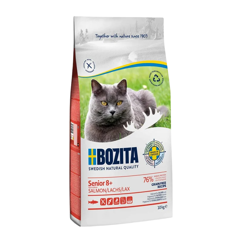 Bozita Grain Free Senior 8+ Salmon