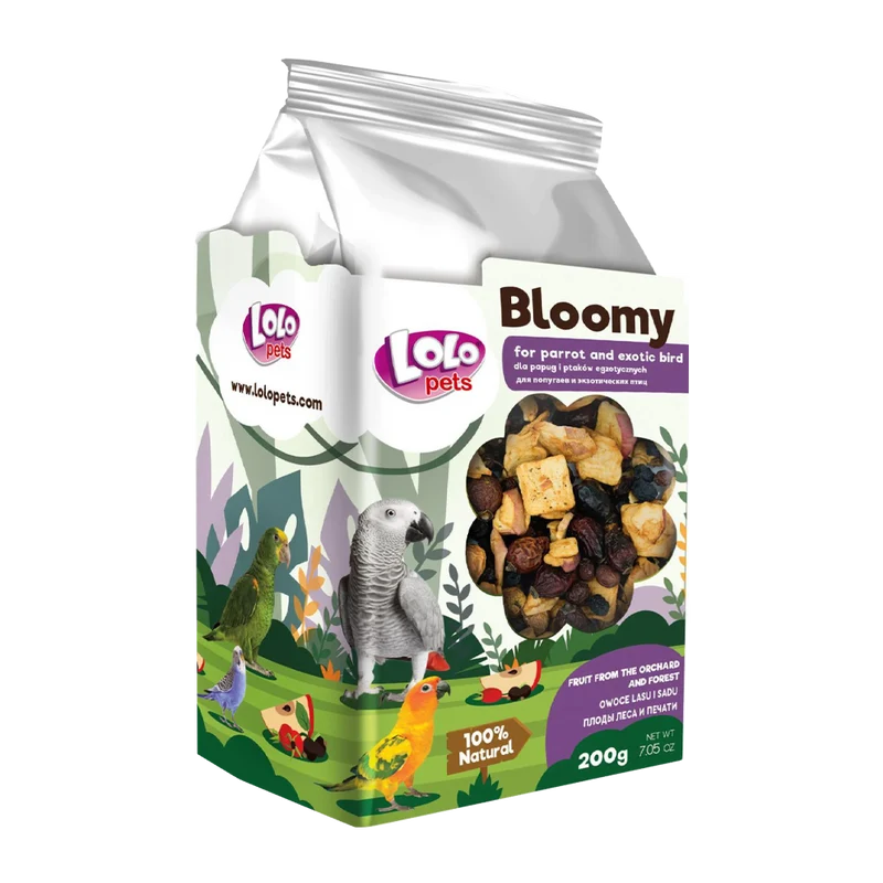 Bloomy Skogsfrukter Exotiska Fåglar - 150 G