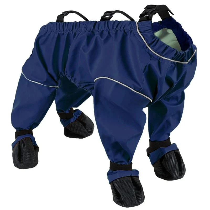 Hundoverall hundjacka med tasskydd