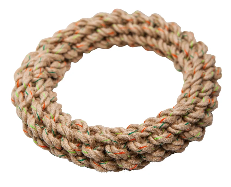 Define Planet Jouet Pour Chien En Corde De Chanvre, Anneau Tressé, Grand (10 pouces diamètre)