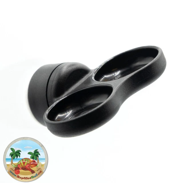 Pangea MicroDish - Kit de montage en surface - Plat d’alimentation pour gecko - Dual Extra Small