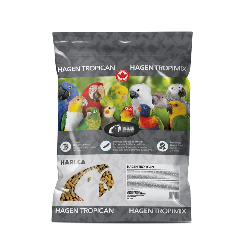 Aliment Lifetime Tropican pour perroquets, bâtonnets, 9,07 kg (20 lb)