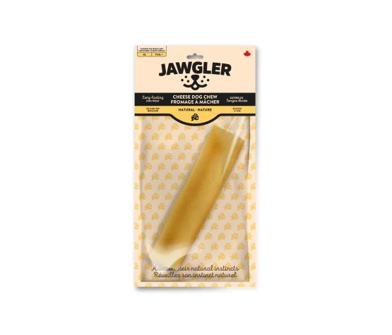 Jawgler Gâterie De Fromage à Mâcher - Nature, Très Grand 190g