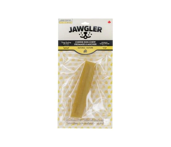 Jawgler Gâterie De Fromage à Mâcher - Nature, Grand 130g