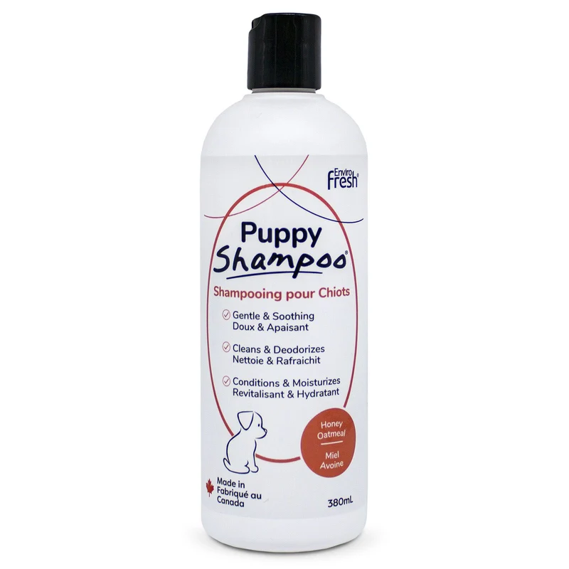 Envirofresh Shampoing Pour Chiot, Formule Douce Au Miel & Avoine 380ml