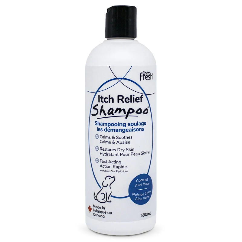 Envirofresh Shampoing Pour Chien, Anti-démangeaisons à La Noix De Coco & Aloe Vera 380ml
