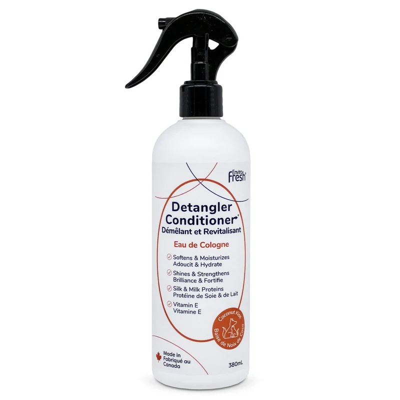 Envirofresh Après-shampoing Pour Chien, Démêlant - Baiser à La Noix De Coco 380ml