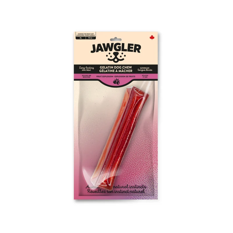 Jawgler Gâterie De Gélatine à Mâcher - Explosion De Fruits, Très Grand