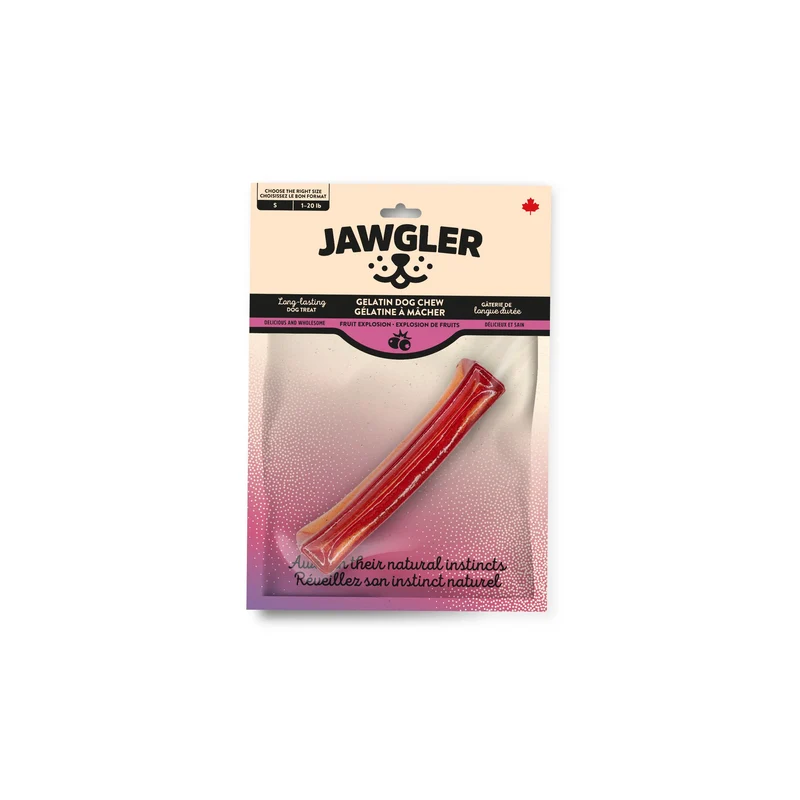 Jawgler Gâterie De Gélatine à Mâcher - Explosion De Fruits, Petit