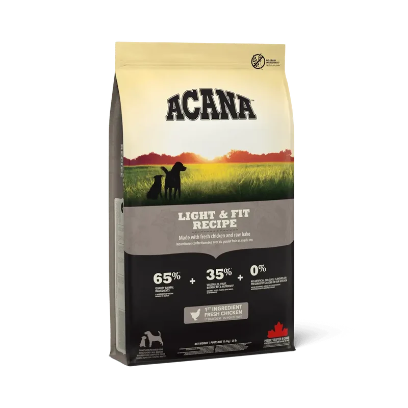 Acana Light & Fit Dog för hundar