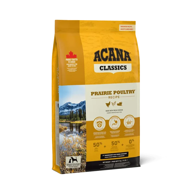 Acana Prairie Poultry Dog för hundar