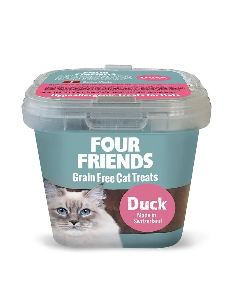FourFriends Cat Treats Duck