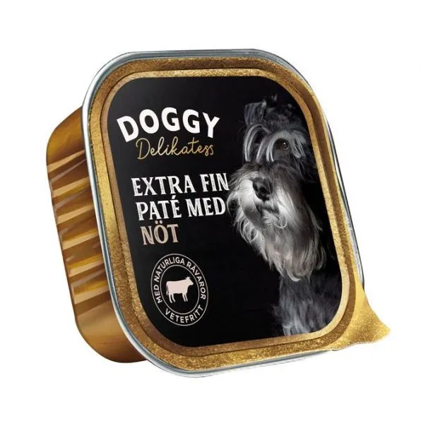 Doggy Delikatesspaté med nöt 150g