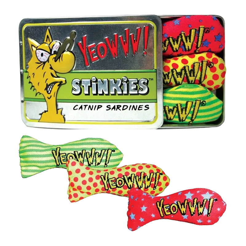 Yeowww Catnip Stinkies - 3 PACK